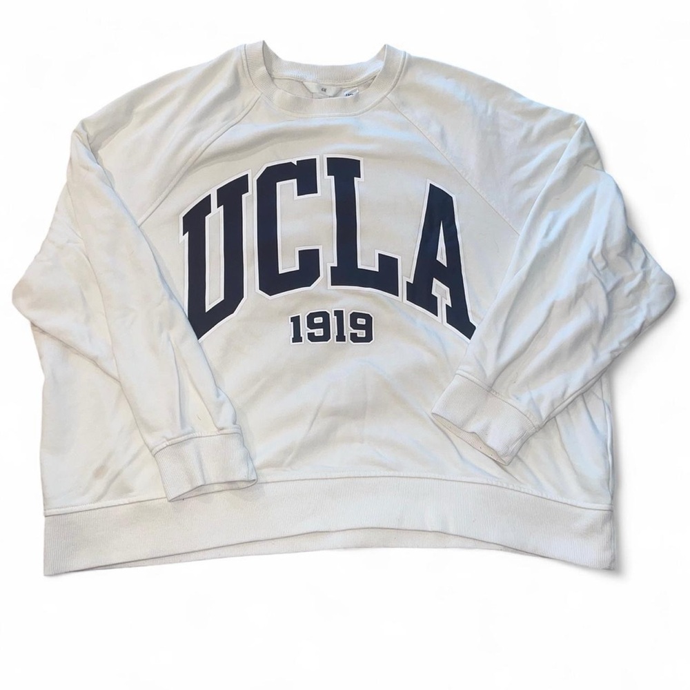 H&M White UCLA Sweatshirt